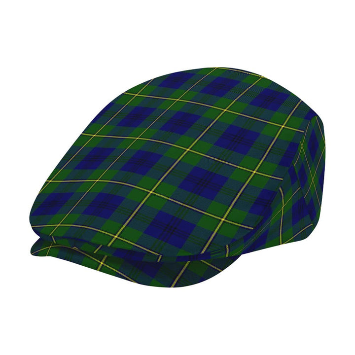 Scottish Johnston Modern Clan Tartan Flat Cap Tartan Plaid 2
