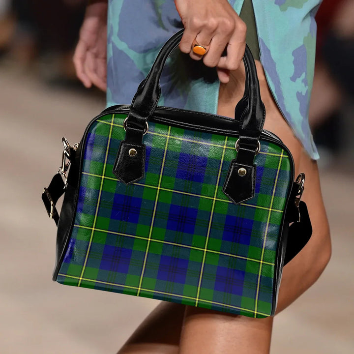 Scottish Johnston Modern Clan Tartan Shoulder Handbag Tartan Plaid 3