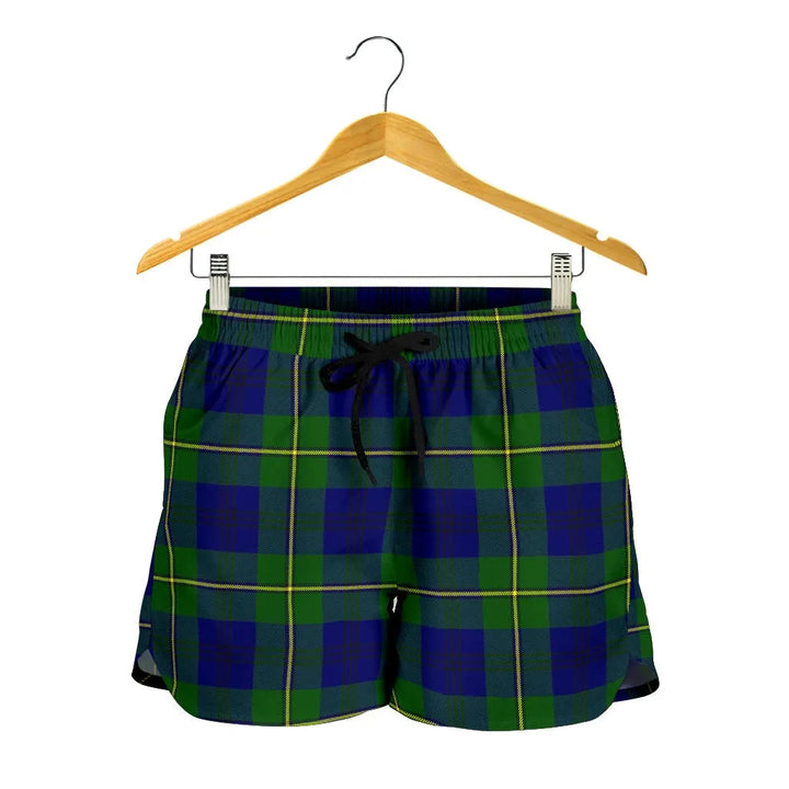 Scottish Johnston Modern Clan Tartan Women Shorts
