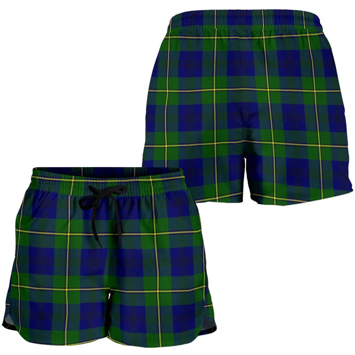 Scottish Johnston Modern Clan Tartan Women Shorts