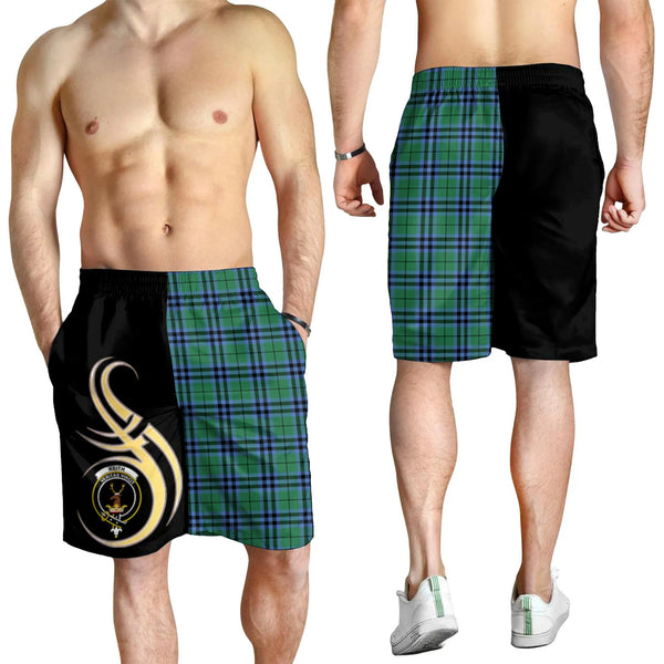 Scottish Keith Ancient Clan Crest Tartan Believe in Me Men's Shorts