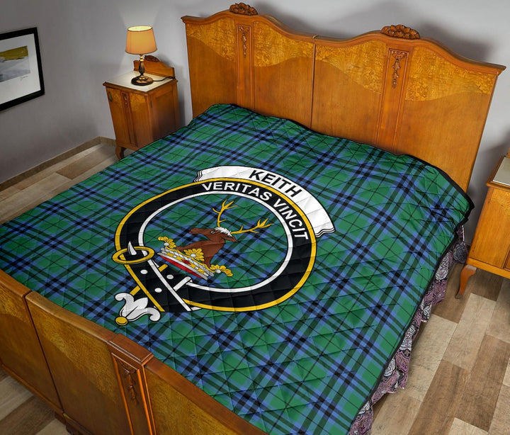 Scottish Keith Ancient Clan Crest Tartan Quilt Tartan Plaid 12