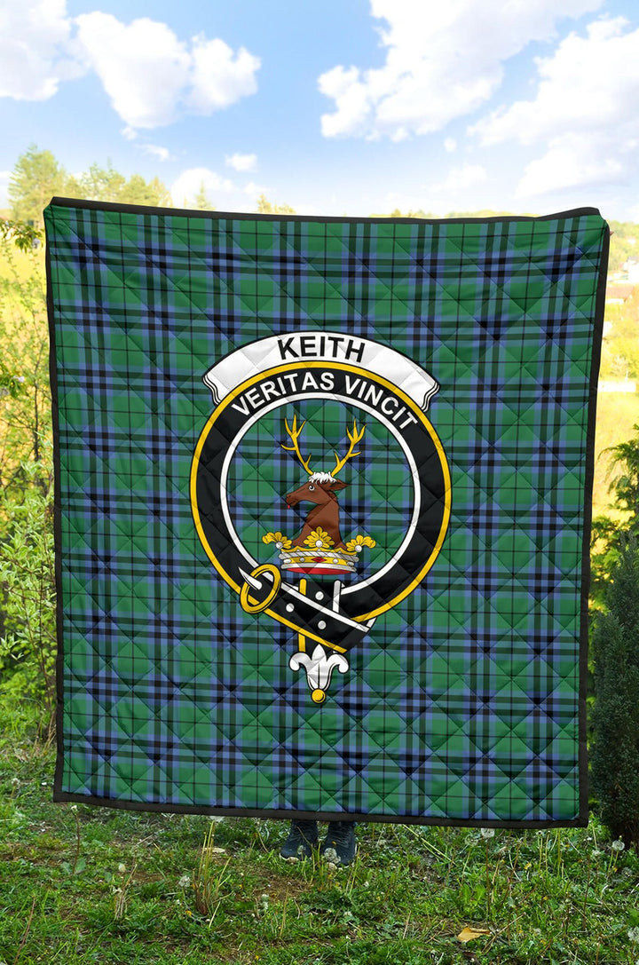 Scottish Keith Ancient Clan Crest Tartan Quilt Tartan Plaid 2