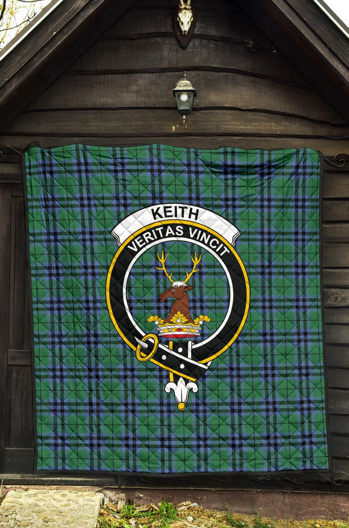 Scottish Keith Ancient Clan Crest Tartan Quilt Tartan Plaid 3