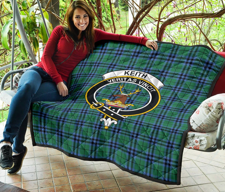 Scottish Keith Ancient Clan Crest Tartan Quilt Tartan Plaid 5