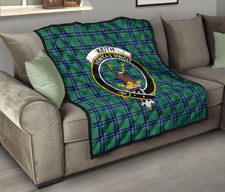 Scottish Keith Ancient Clan Crest Tartan Quilt Tartan Plaid 8
