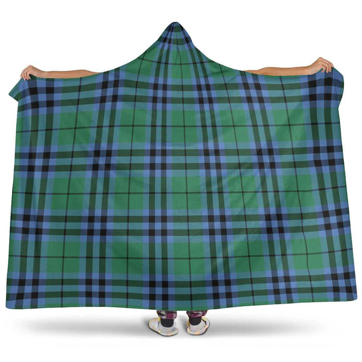 Scottish Keith Ancient Clan Tartan Hooded Blanket Tartan Plaid 1