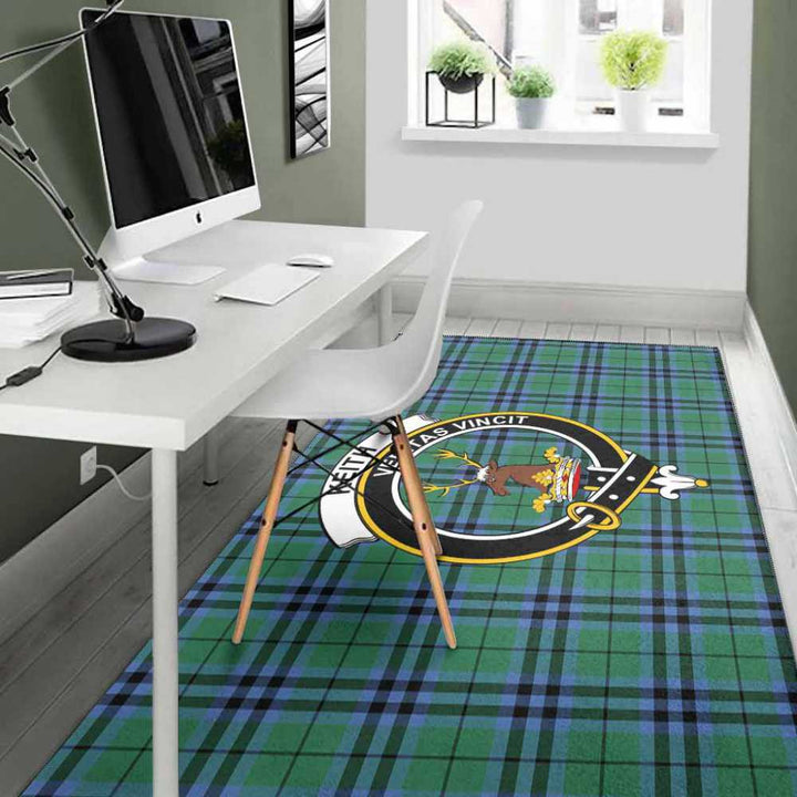 Scottish Keith Clan Crest Tartan Area Rug Tartan Plaid 4