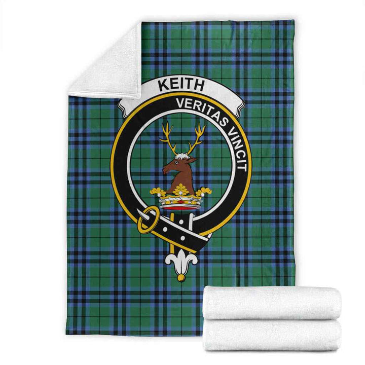 Scottish Keith Clan Crest Tartan Blanket Tartan Plaid 1