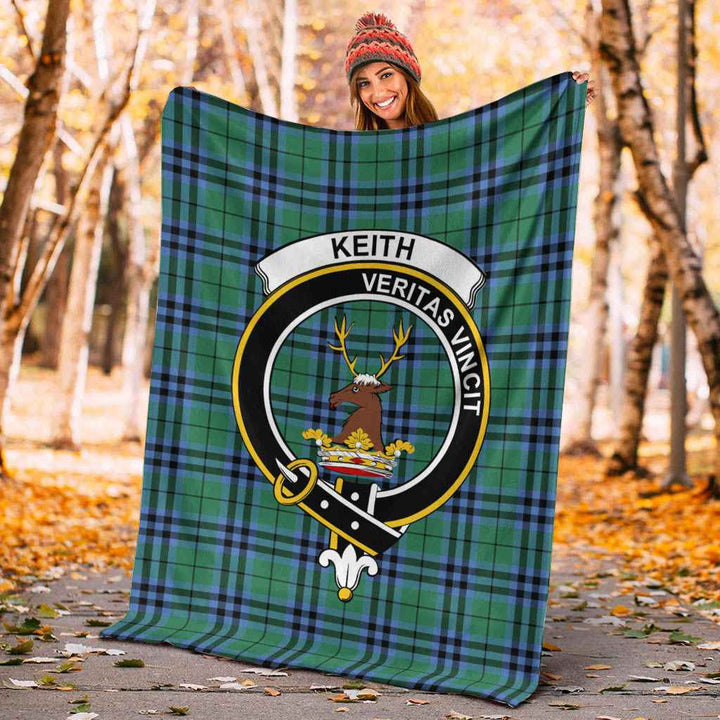 Scottish Keith Clan Crest Tartan Blanket Tartan Plaid 4