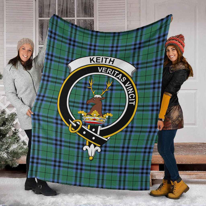 Scottish Keith Clan Crest Tartan Blanket Tartan Plaid 5