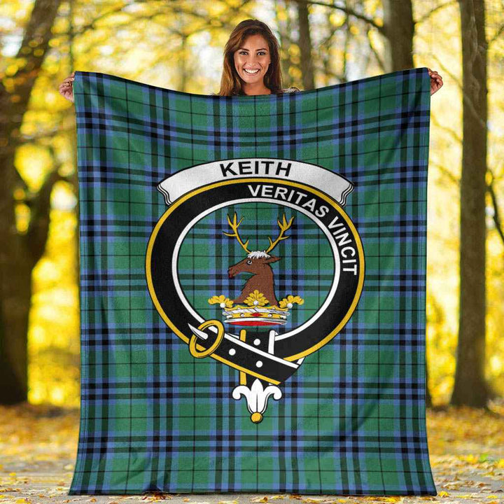 Scottish Keith Clan Crest Tartan Blanket Tartan Plaid 6