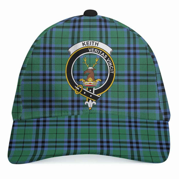 Scottish Keith Clan Crest Tartan Cap Tartan Plaid 1