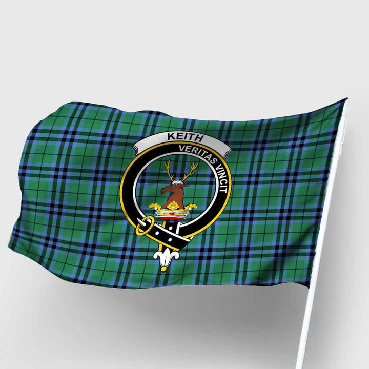 Scottish Keith Clan Crest Tartan Flag Parade Tartan Plaid 2
