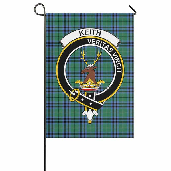 Scottish Keith Clan Crest Tartan Garden Flag Tartan Plaid 1