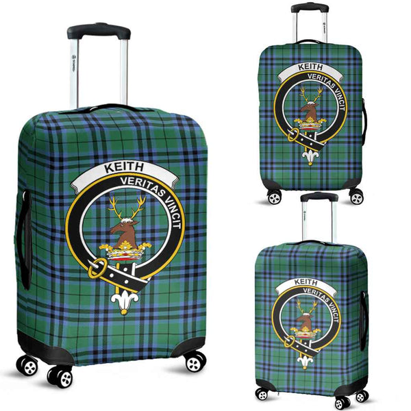 Scottish Keith Clan Crest Tartan Luggage Cover Tartan Plaid 1