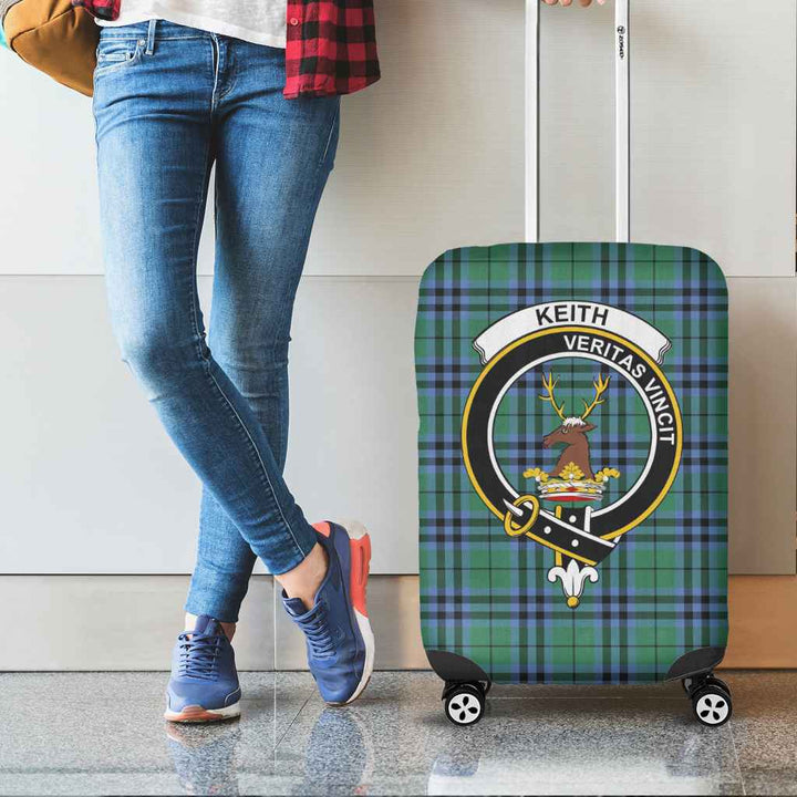 Scottish Keith Clan Crest Tartan Luggage Cover Tartan Plaid 2