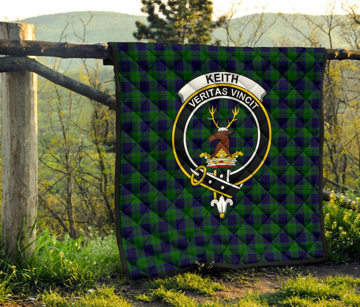 Scottish Keith Modern Clan Crest Tartan Quilt Tartan Plaid 6