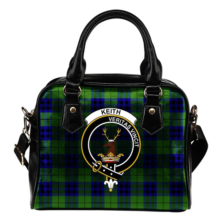 Scottish Keith Modern Clan Crest Tartan Shoulder Handbag Tartan Plaid 1