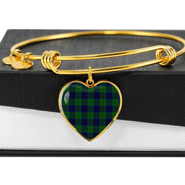 Scottish Keith Modern Clan Tartan Bangle Heart Tartan Plaid 6