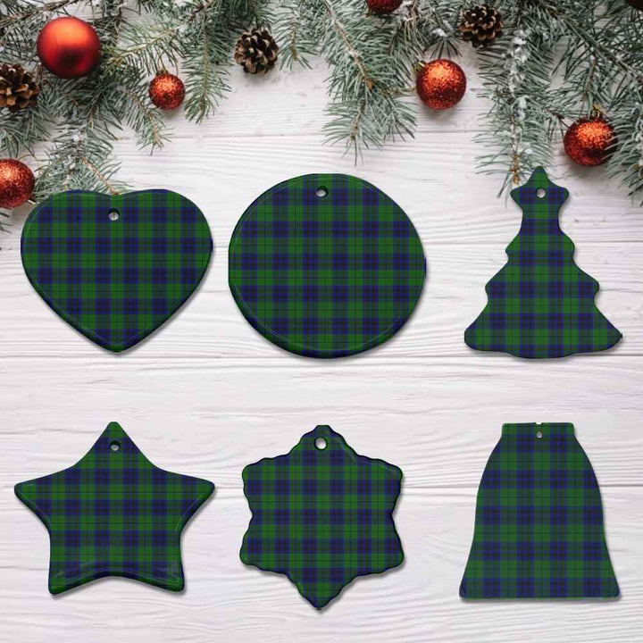 Scottish Keith Modern Clan Tartan Ceramic Ornament All Tartan Plaid