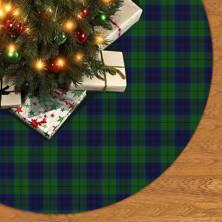Scottish Keith Modern Clan Tartan Christmas Tree Skirt No Tassels 2 Tartan Plaid