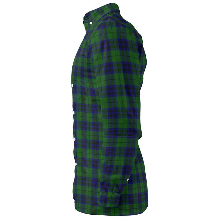 Scottish Keith Modern Clan Tartan Long Sleeve Shirt Tartan Plaid
