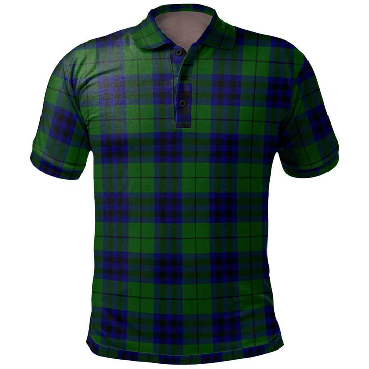 Scottish Keith Modern Clan Tartan Polo Shirt Front Side Tartan Plaid