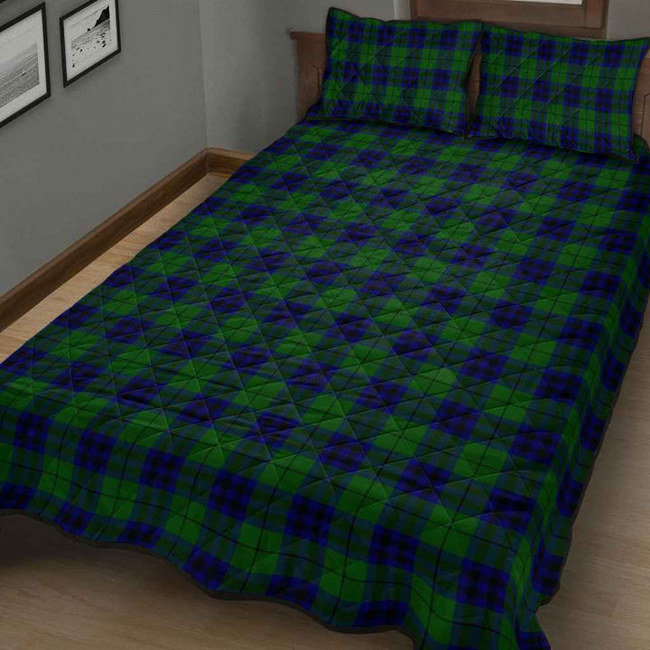 Scottish Keith Modern Clan Tartan Quilt Bed Set Tartan Plaid 3
