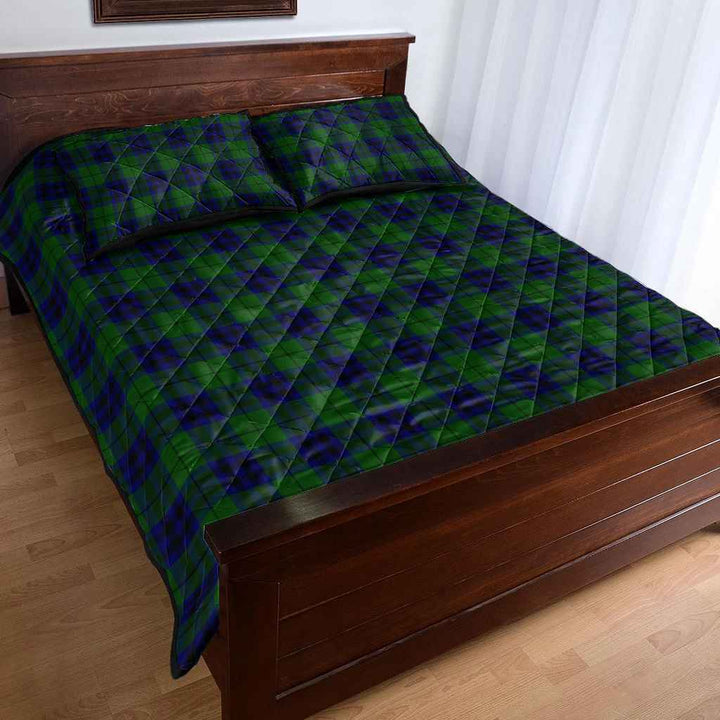 Scottish Keith Modern Clan Tartan Quilt Bed Set Tartan Plaid 4