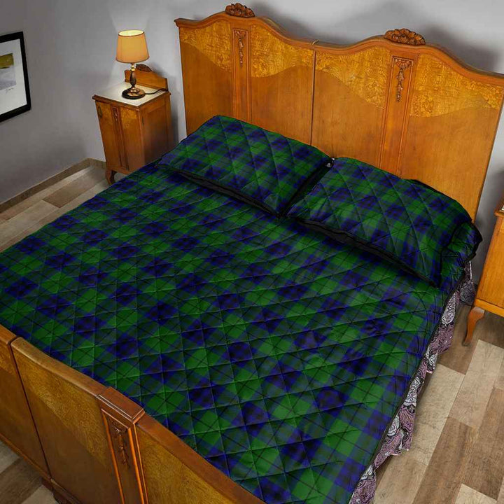 Scottish Keith Modern Clan Tartan Quilt Bed Set Tartan Plaid 5