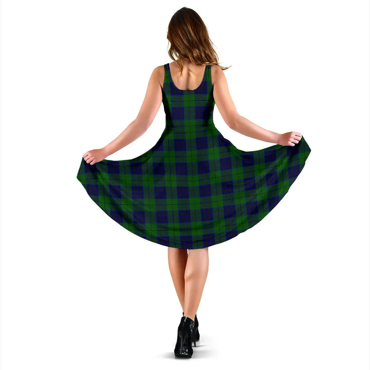 Scottish Keith Modern Clan Tartan Women Midi Dress
