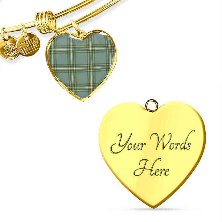 Scottish Kelly Dress Clan Tartan Bangle Heart Tartan Plaid 4