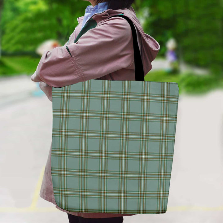 Scottish Kelly Dress Clan Tartan Canvas Bag With Shoulder Strap Tartan Plaid 2