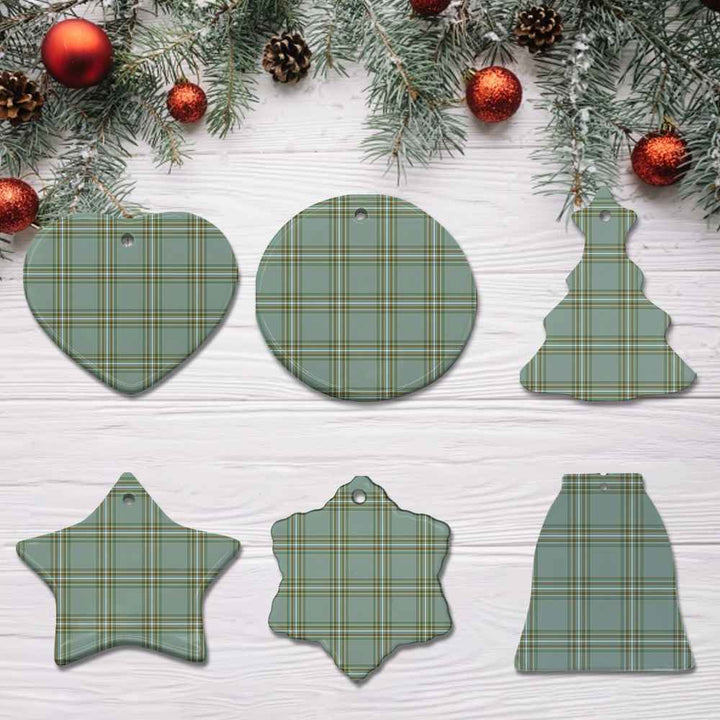 Scottish Kelly Dress Clan Tartan Ceramic Ornament All Tartan Plaid
