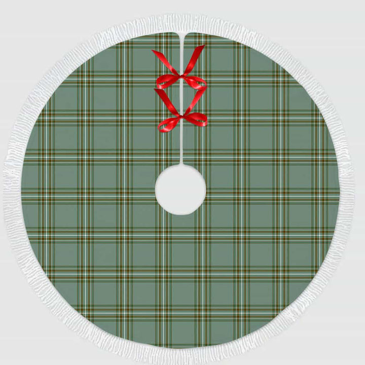 Scottish Kelly Dress Clan Tartan Christmas Tree Skirt Tassels 1 Tartan Plaid