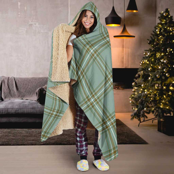 Scottish Kelly Dress Clan Tartan Hooded Blanket Tartan Plaid 6