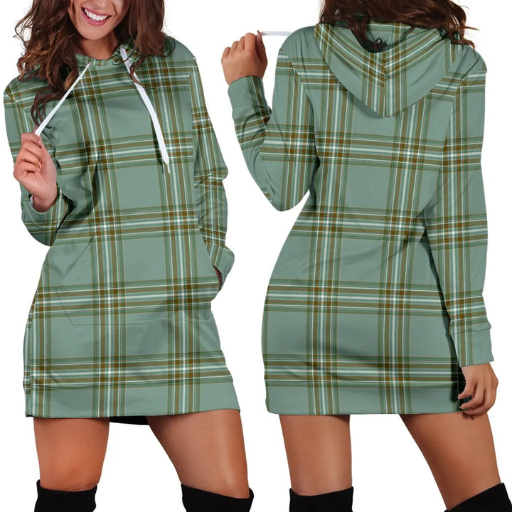 Scottish Kelly Dress Clan Tartan Hoodie Dress