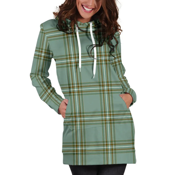 Scottish Kelly Dress Clan Tartan Hoodie Dress