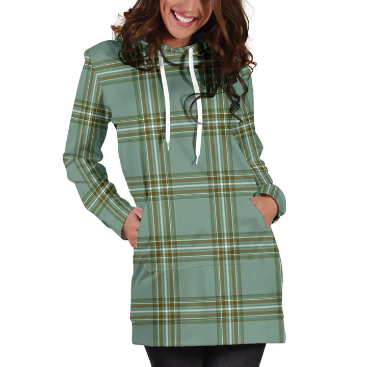 Scottish Kelly Dress Clan Tartan Hoodie Dress