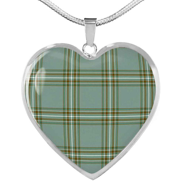 Scottish Kelly Dress Clan Tartan Necklace Heart Tartan Plaid 1
