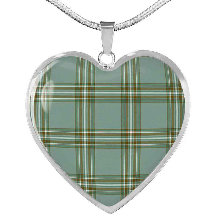 Scottish Kelly Dress Clan Tartan Necklace Heart Tartan Plaid 1
