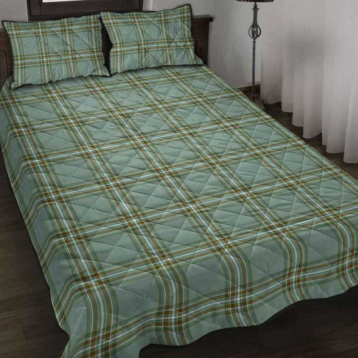 Scottish Kelly Dress Clan Tartan Quilt Bed Set Tartan Plaid 2