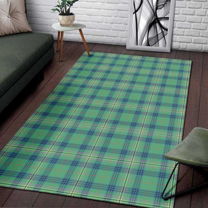 Scottish Kennedy Ancient Clan Tartan Area Rug Tartan Plaid 3