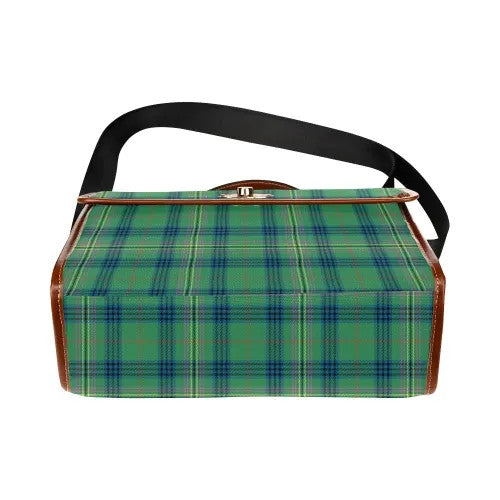 Scottish Kennedy Ancient Clan Tartan Waterproof Canvas Bag Tartan Plaid 5