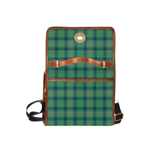 Scottish Kennedy Ancient Clan Tartan Waterproof Canvas Bag Tartan Plaid 6