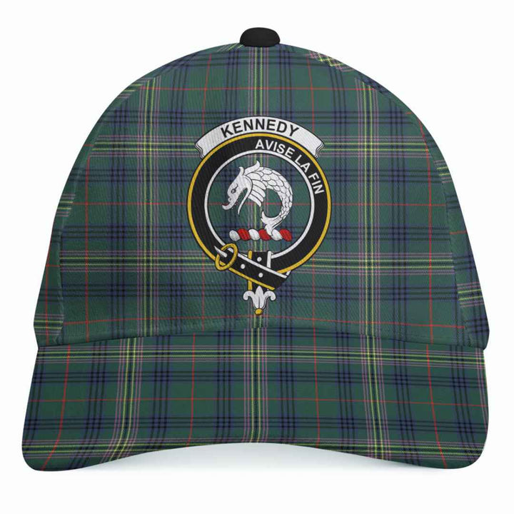 Scottish Kennedy Clan Crest Tartan Cap Tartan Plaid 1