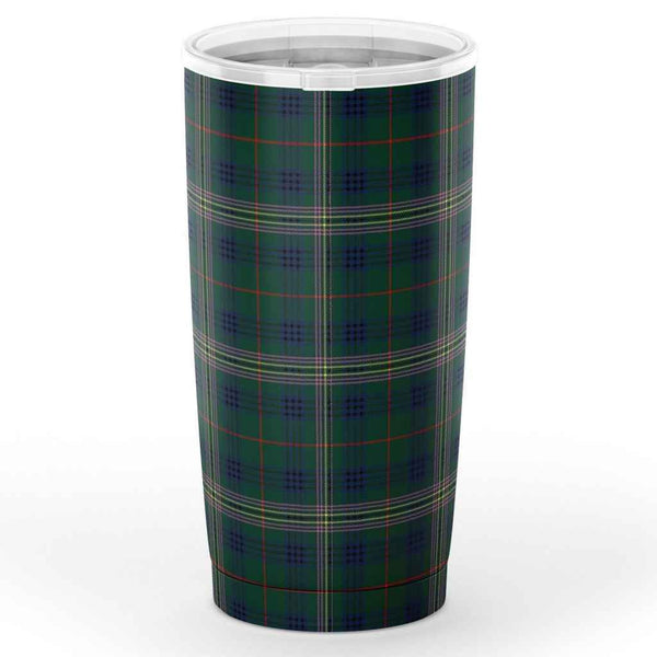 Scottish Kennedy Clan Crest Tartan Insulated Tumbler Tartan Plaid 2