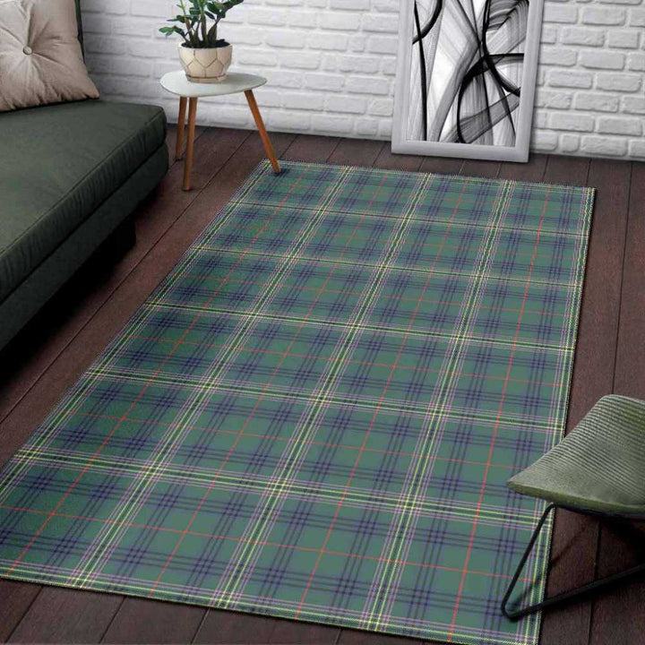 Scottish Kennedy Modern Clan Tartan Area Rug Tartan Plaid 3