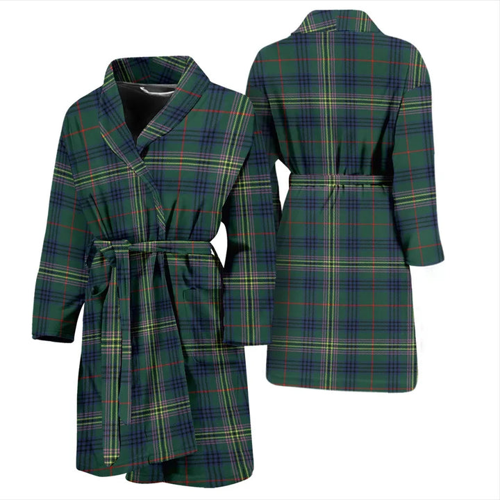 Scottish Kennedy Modern Clan Tartan Bathrobe 3